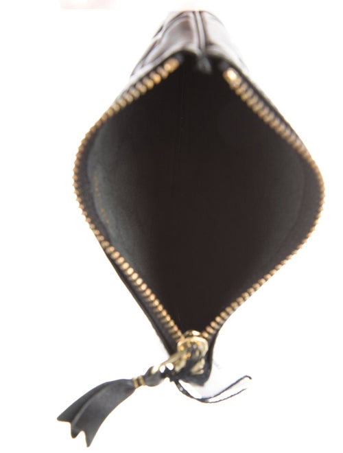 Comme des Garçons Leather Printed Pouch