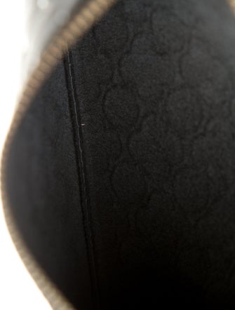 Comme des Garçons Leather Printed Pouch