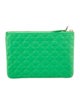 Comme des Garçons Leather Printed Pouch