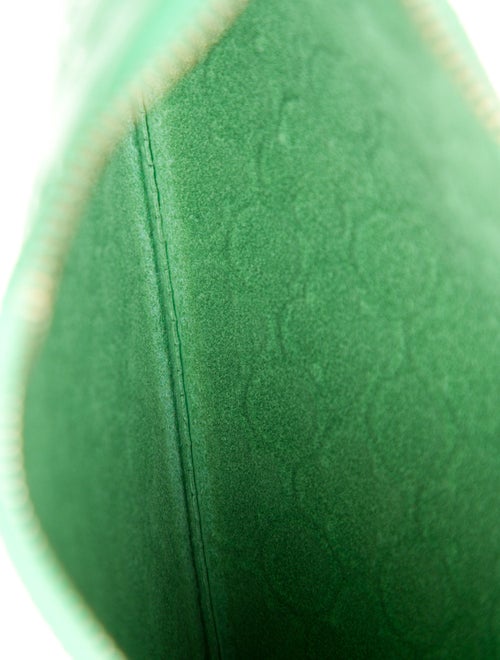 Comme des Garçons Leather Printed Pouch