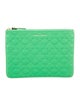 Comme des Garçons Leather Printed Coin Pouch
