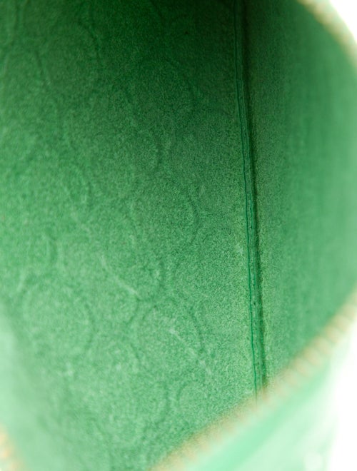 Comme des Garçons Leather Printed Pouch