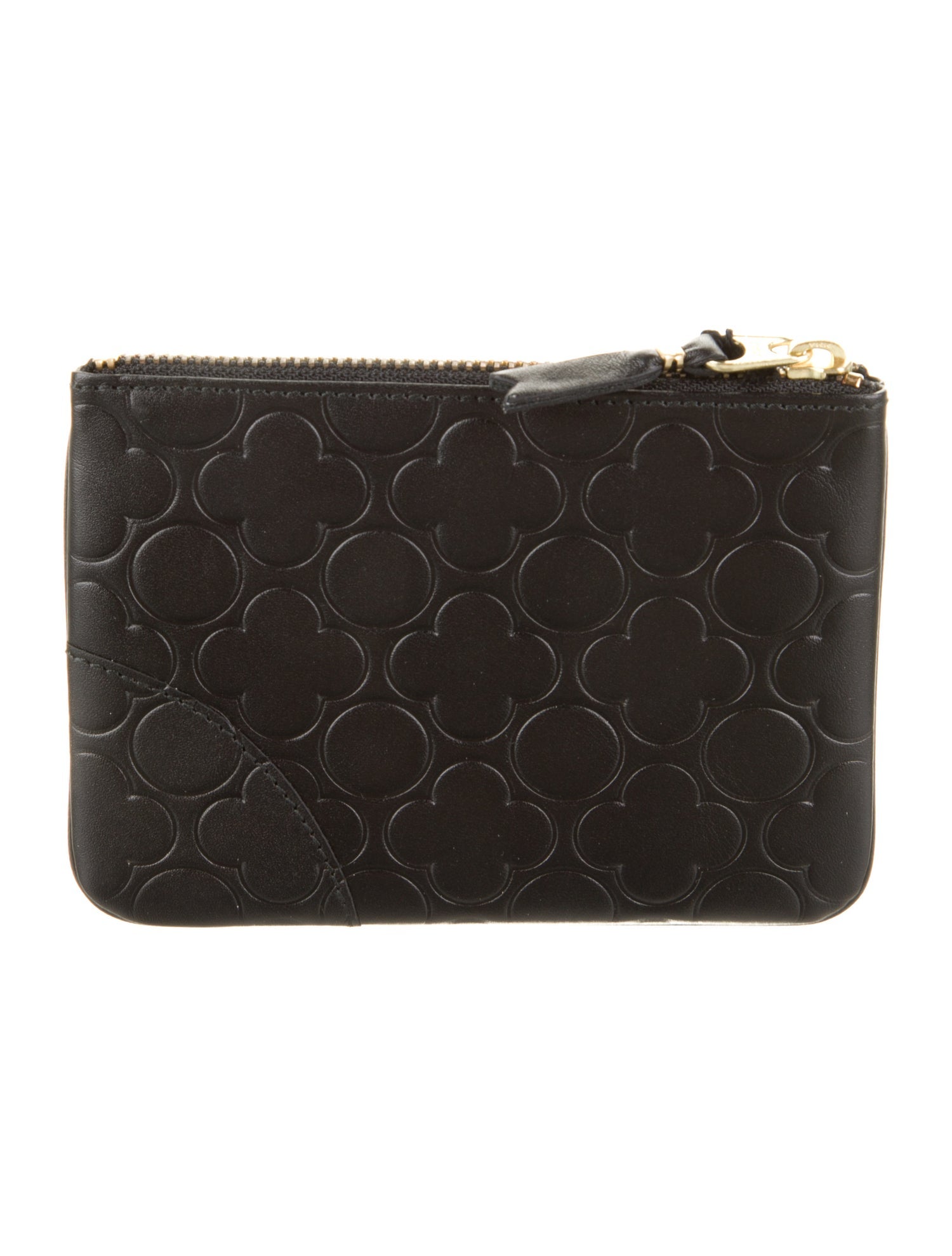 Comme des Garçons Leather Printed Pouch