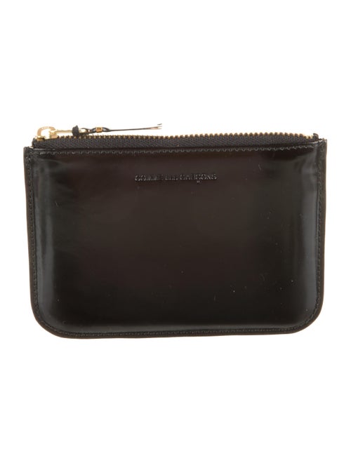 Comme des Garçons Leather Printed Pouch