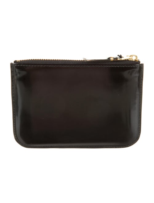 Comme des Garçons Leather Printed Pouch