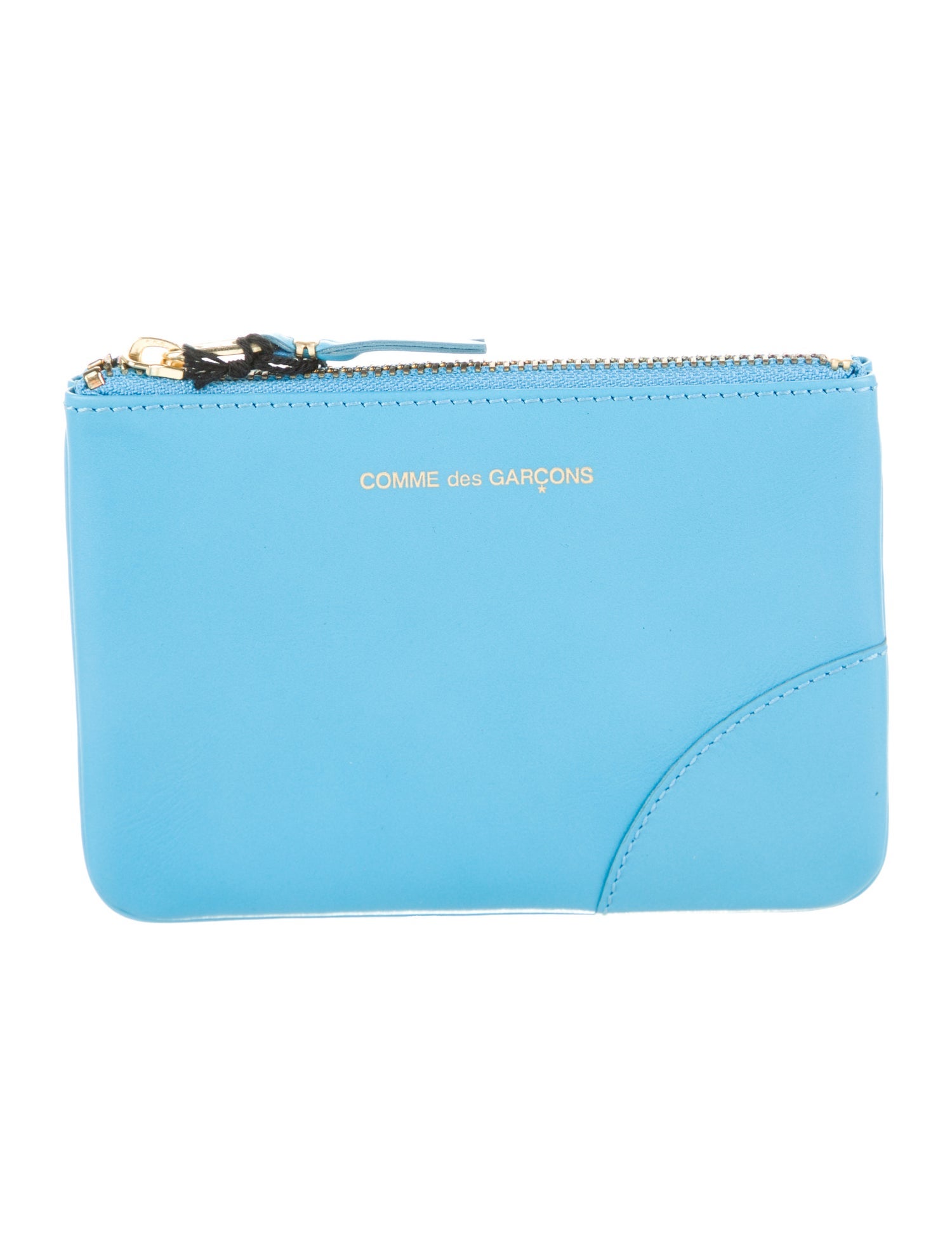 Comme des Garçons Leather Printed Pouch