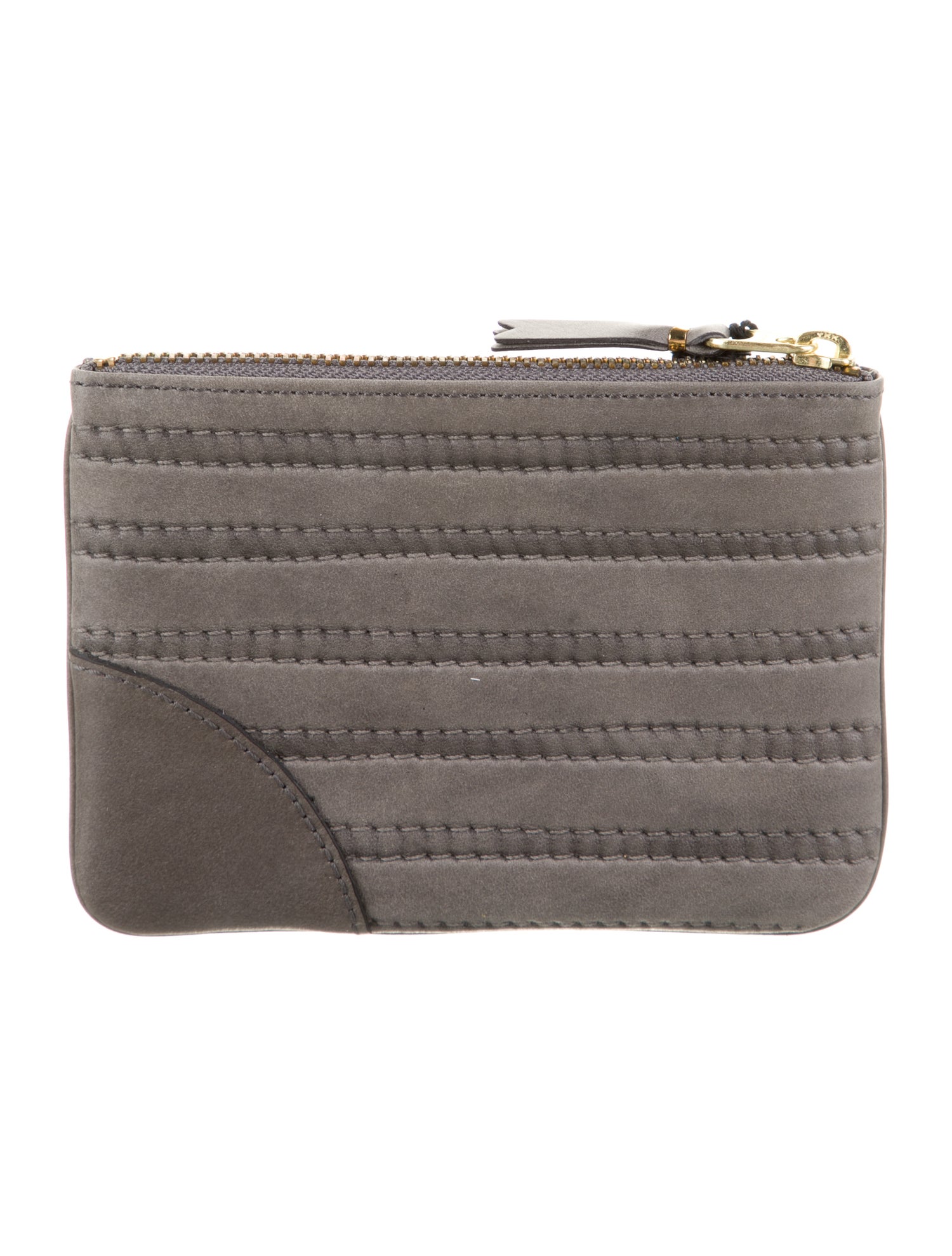 Comme des Garçons Leather Printed Pouch