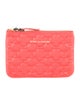 Comme des Garçons Leather Printed Pouch