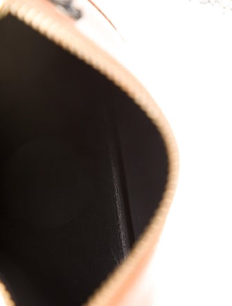 Comme des Garçons Leather Printed Pouch