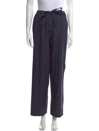 Good Design Shop Comme des Garçons Polka Dot Print Wide Leg Pants