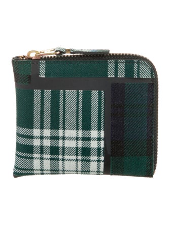 Comme des Garçons Leather Printed Coin Pouch