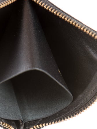 Comme des Garçons Leather Printed Coin Pouch
