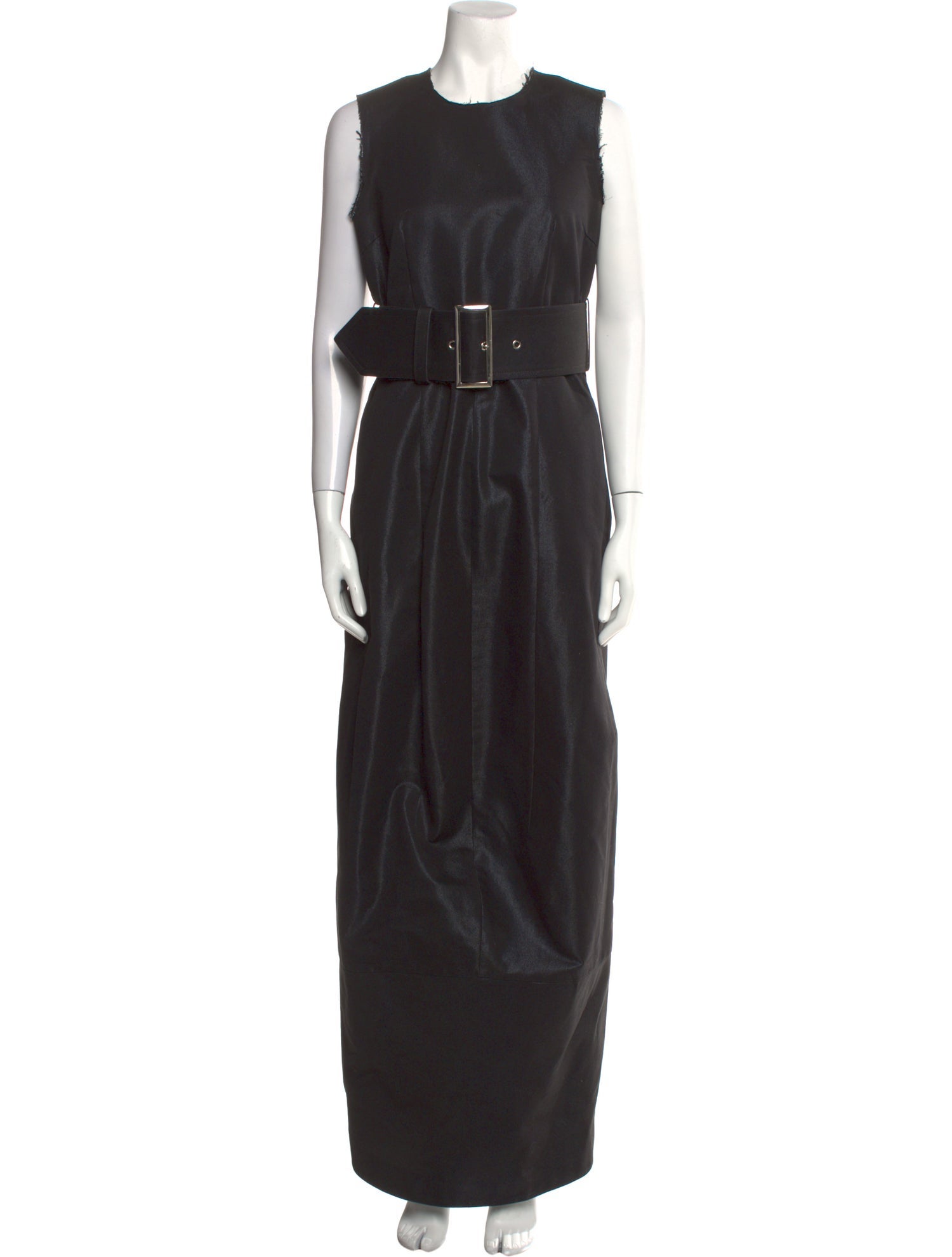 Comme des Garçons Crew Neck Long Dress