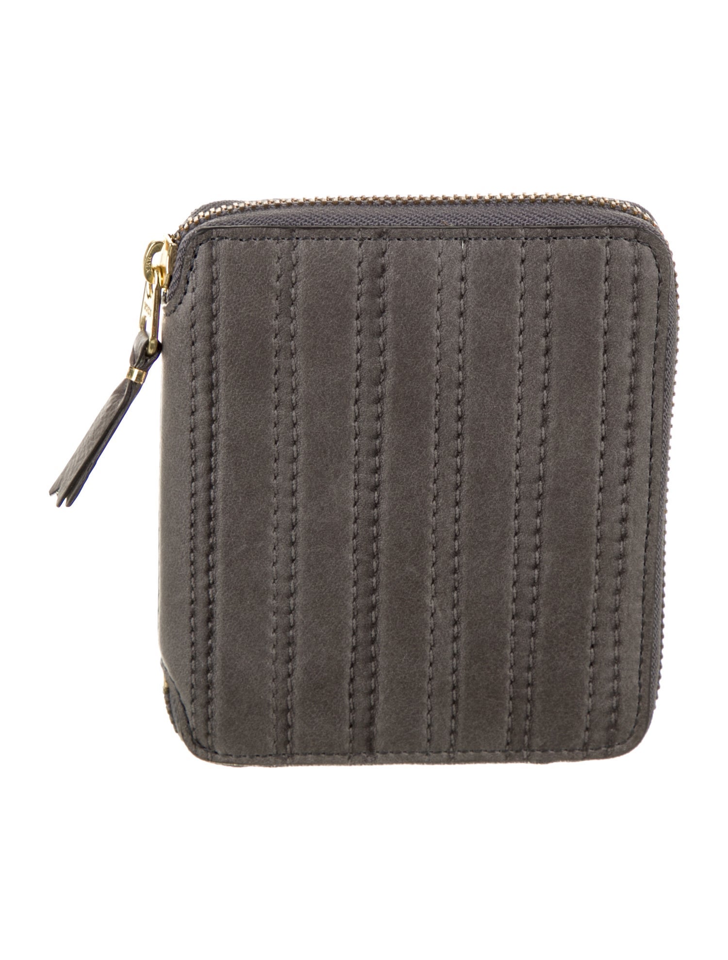 Comme des Garçons Leather Printed Wallet