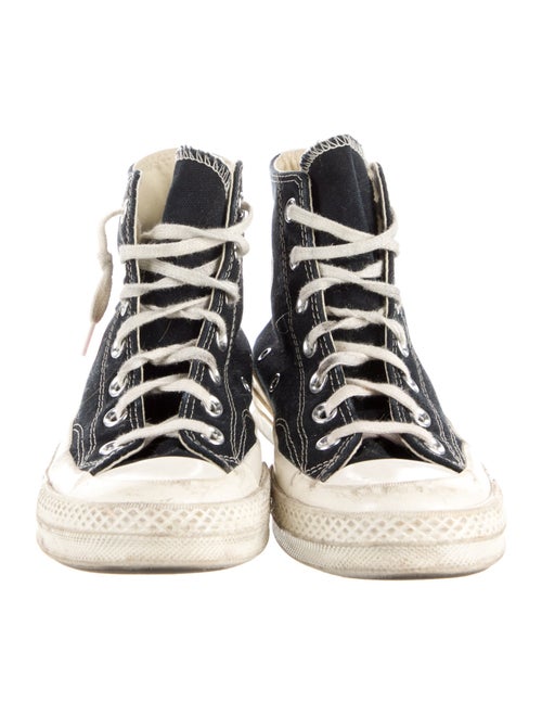 Comme des Garçons Play x Converse Canvas Printed Sneakers