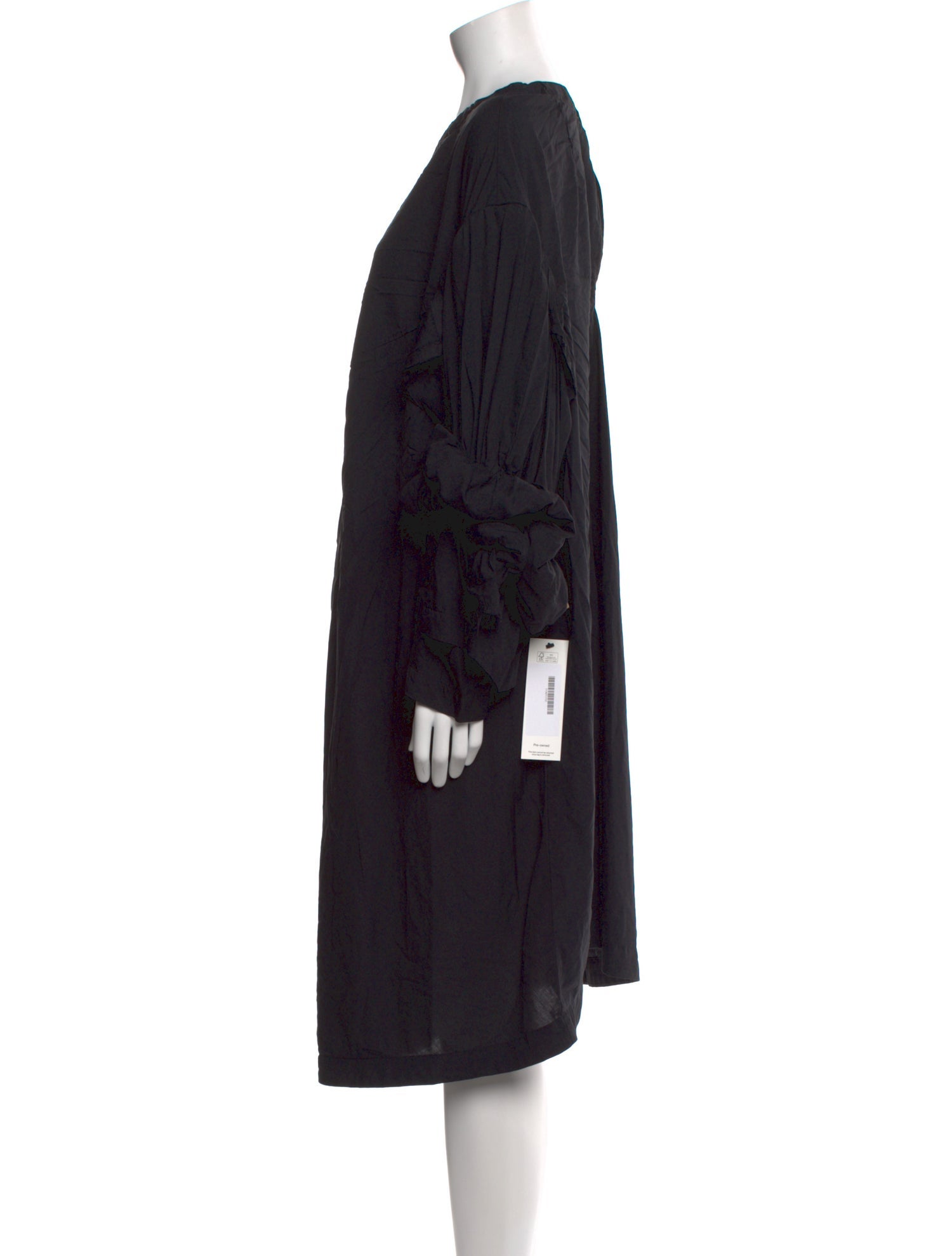 Comme des Garçons Scoop Neck Knee-Length Dress