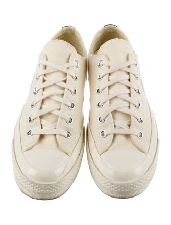 Comme des Garçons Play x Converse Canvas Printed Sneakers