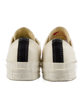 Comme des Garçons Play x Converse Canvas Printed Sneakers