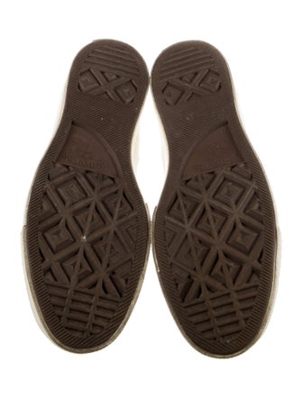 Comme des Garçons Play x Converse Canvas Printed Sneakers