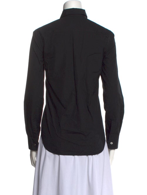 Comme des Garçons Long Sleeve Button-Up Top