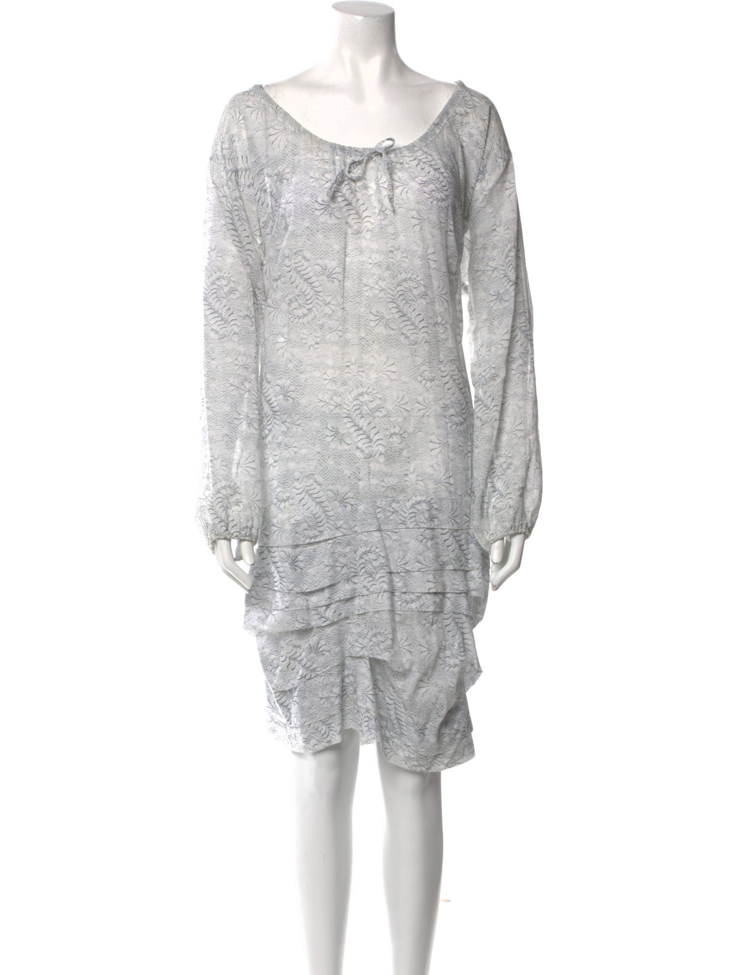 Comme des Garçons Printed Mini Dress