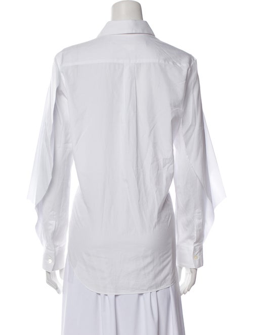 Comme des Garçons Long Sleeve Button-Up Top