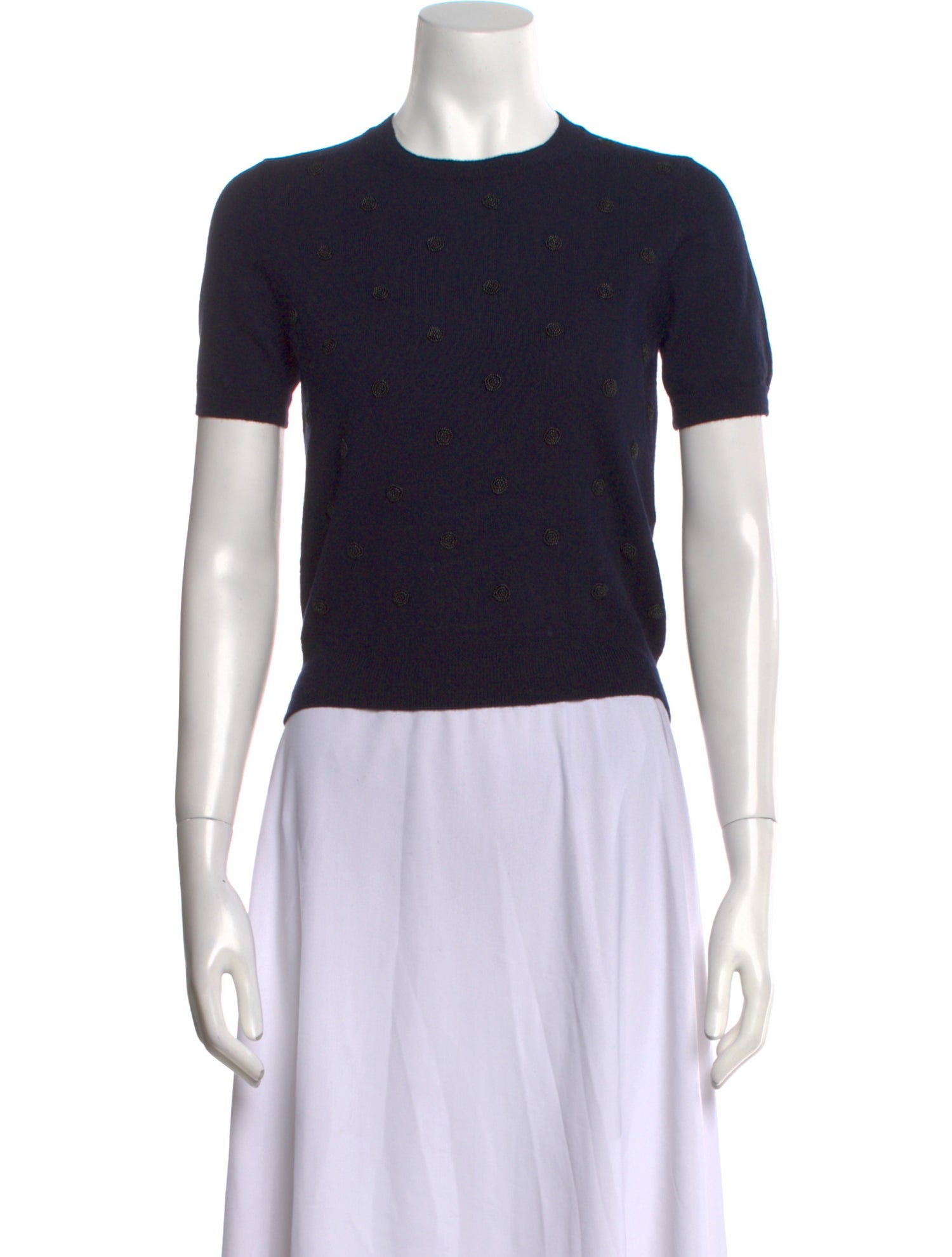 Comme des Garçons Wool Crew Neck T-Shirt