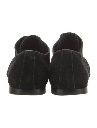 Comme des Garçons Suede Oxfords
