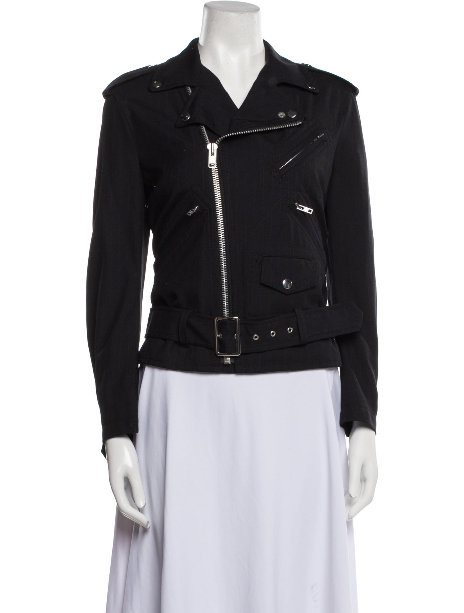 Comme des Garçons Wool Biker Jacket
