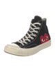 Comme des Garçons Play x Converse Canvas Printed Sneakers