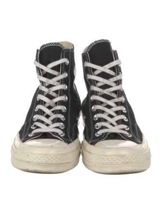 Comme des Garçons Play x Converse Canvas Printed Sneakers