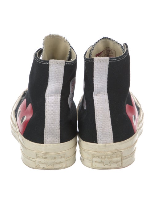 Comme des Garçons Play x Converse Canvas Printed Sneakers