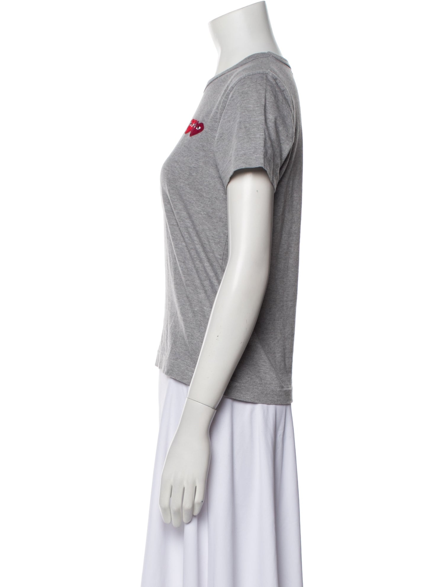 Comme des Garçons Graphic Print Crew Neck T-Shirt