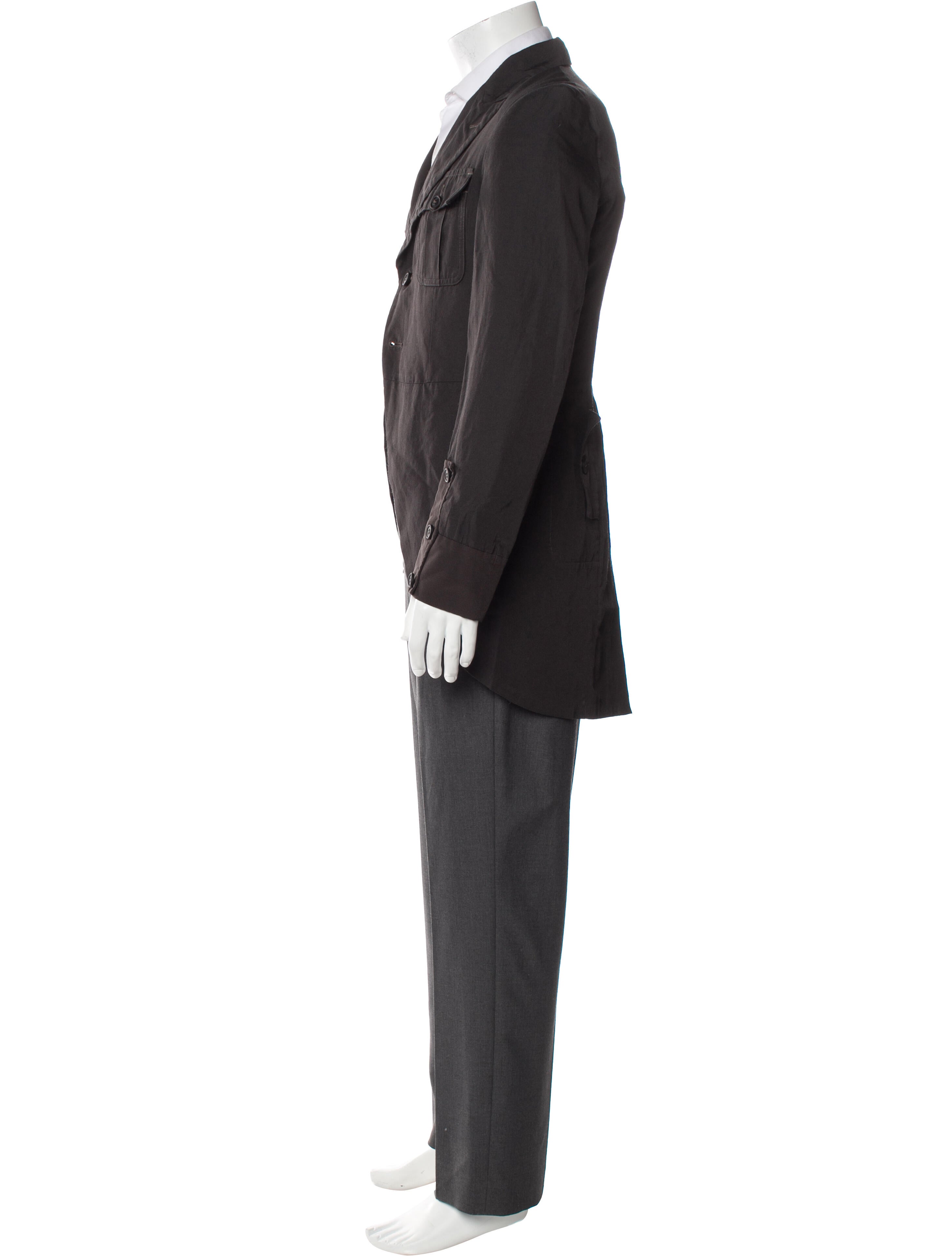 Comme des Garçons Homme Plus 2015 'Anti-War' Overcoat