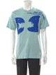 Comme des Garçons SHIRT Graphic Print Crew Neck T-Shirt