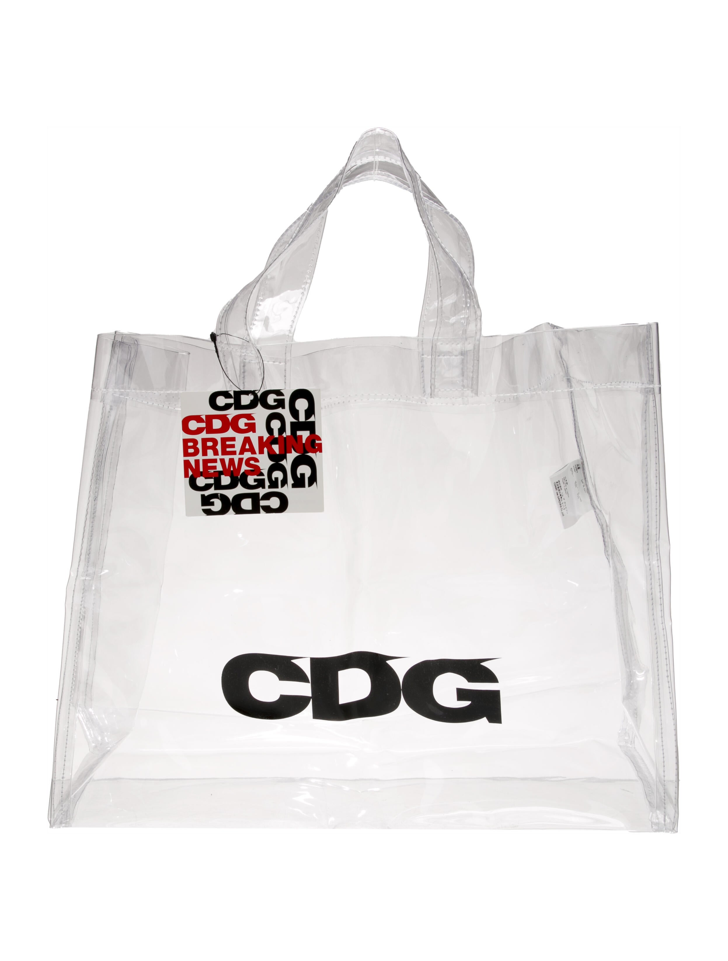 Comme des Garçons PVC Tote