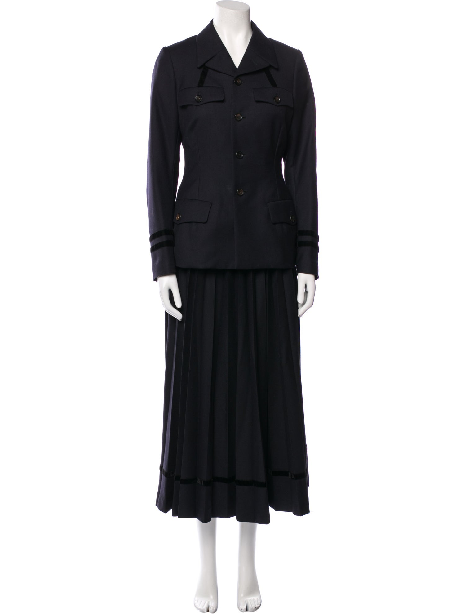 Comme des Garçons Comme des Garçons Vintage Wool Skirt Suit