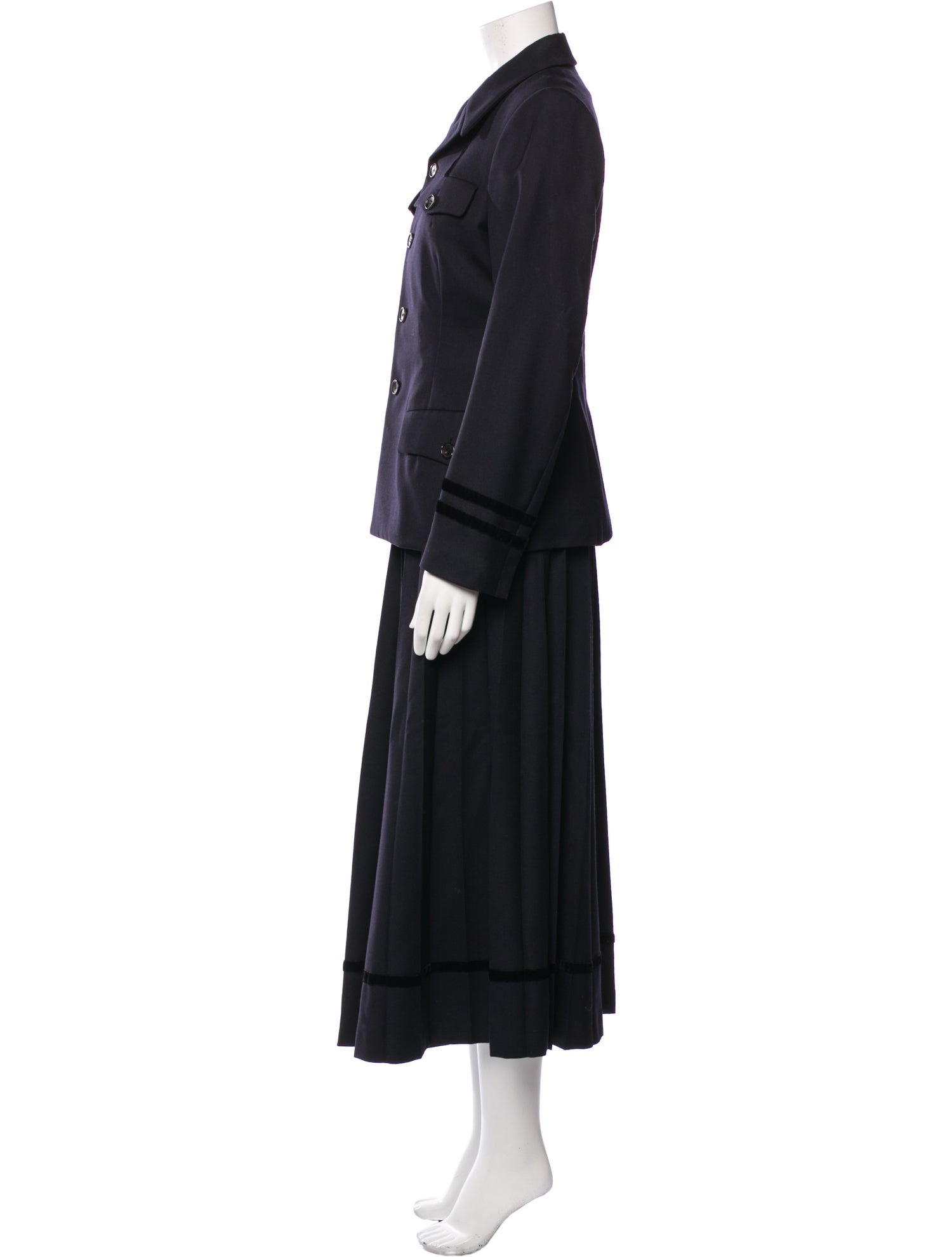 Comme des Garçons Comme des Garçons Vintage Wool Skirt Suit
