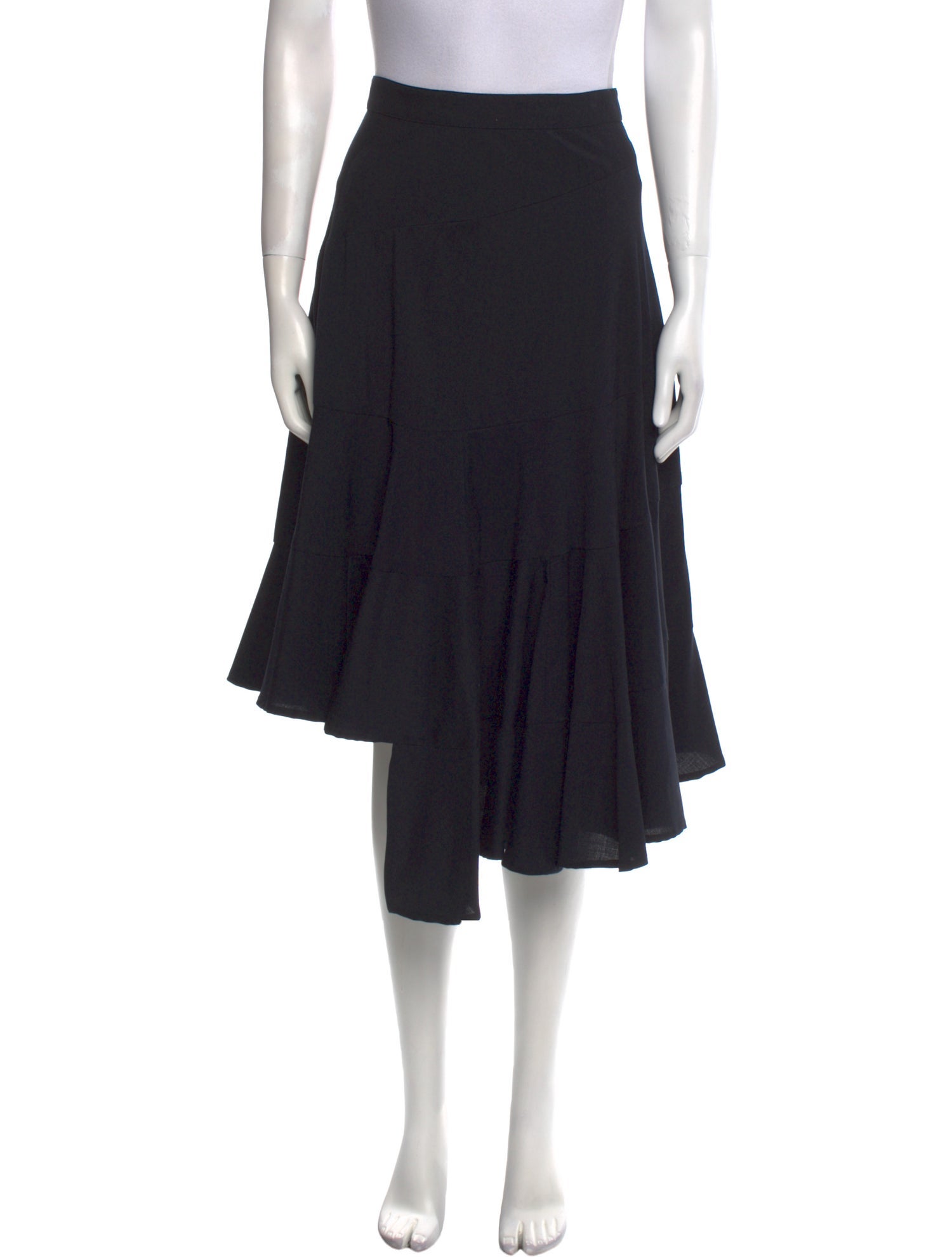 Philosophy di Lorenzo Serafini Raw-Edge Trim Midi Length