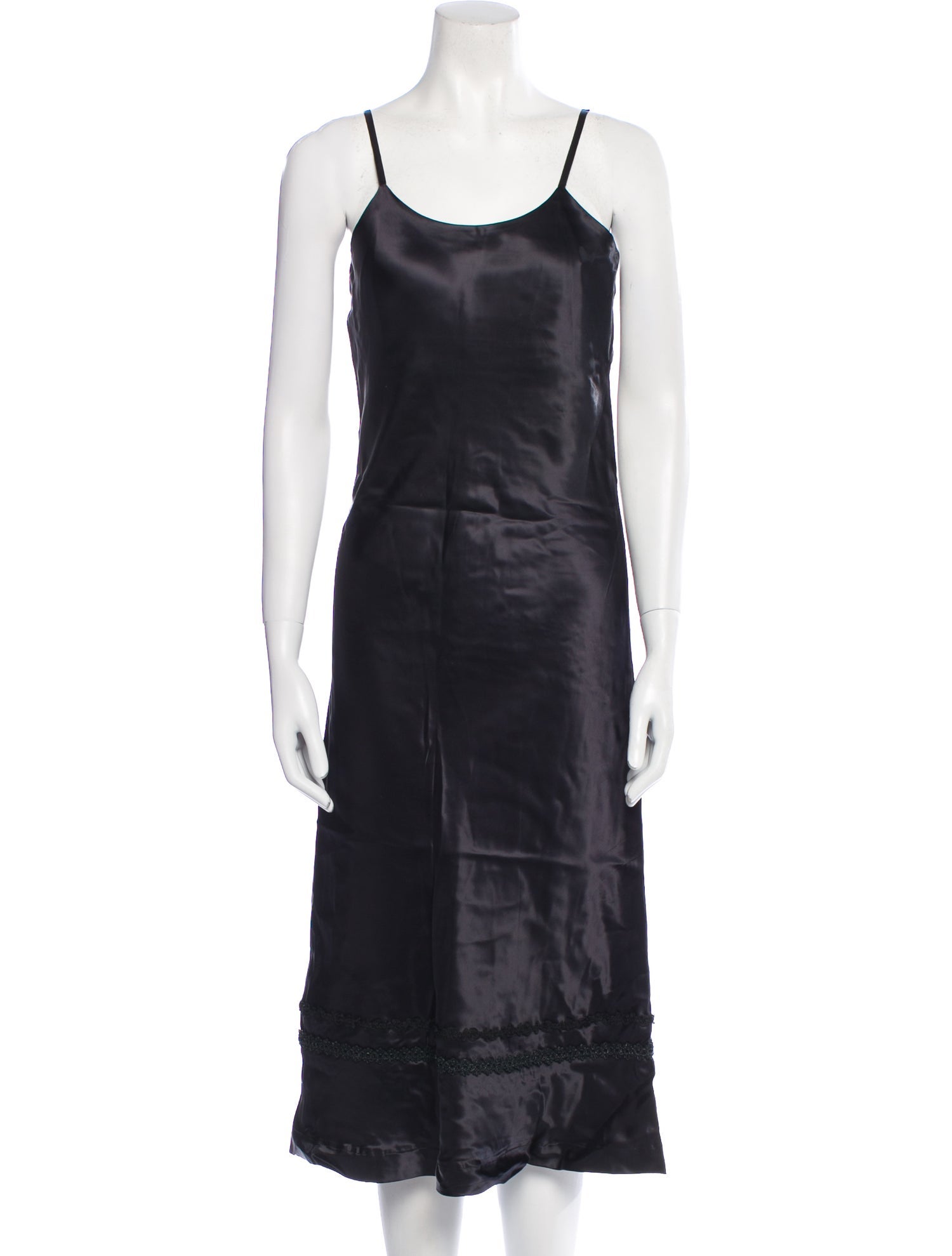 Comme des Garçons Wool Midi Length Dress