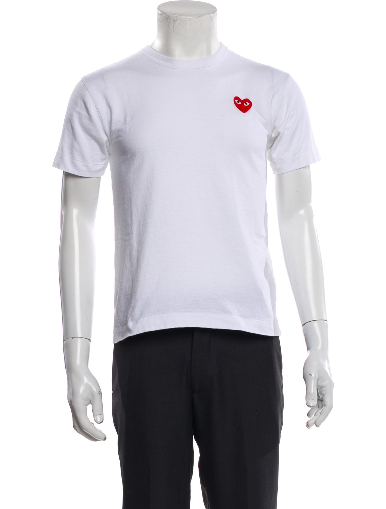 Comme des Garçons Play Graphic Print Crew Neck T-Shirt