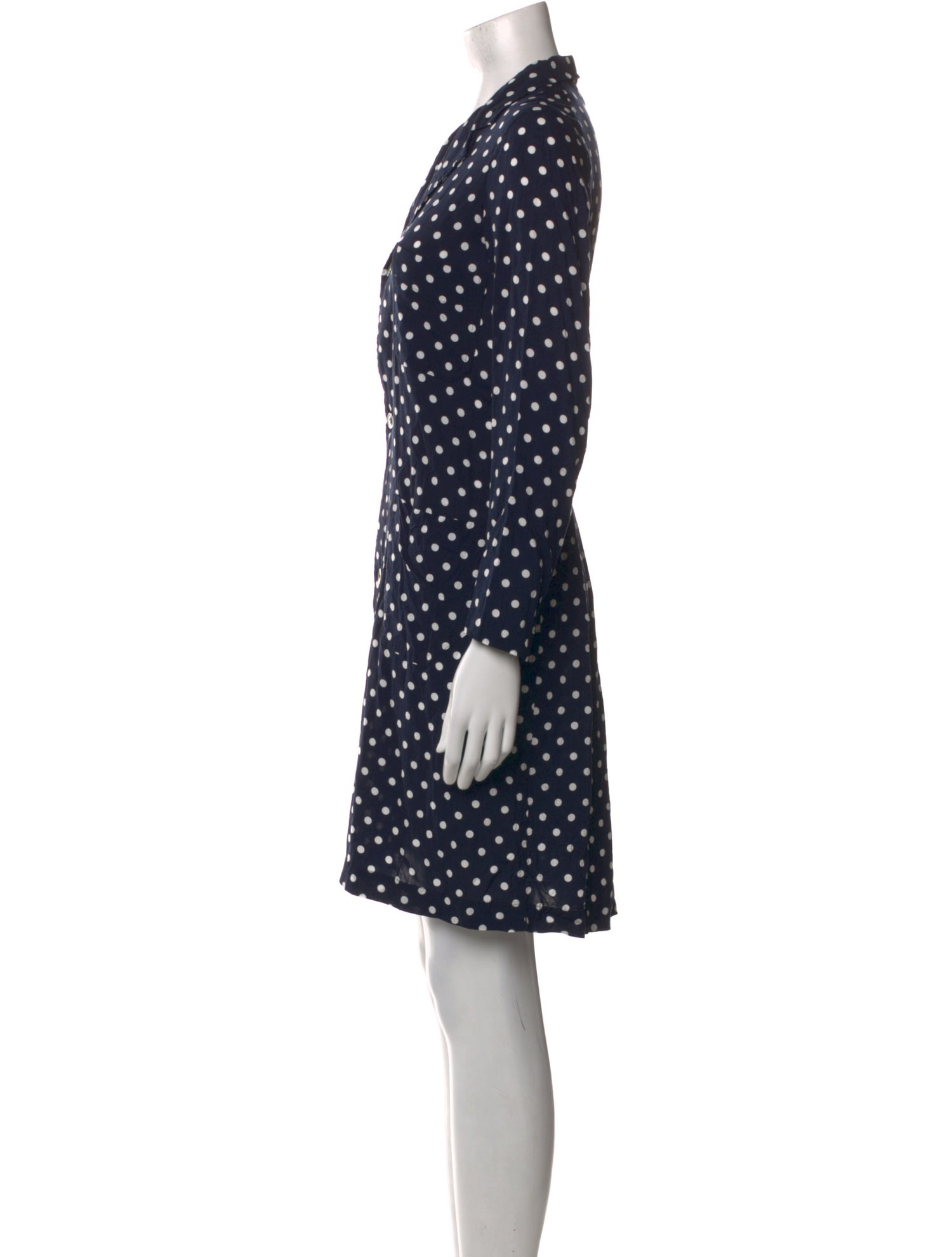 Comme des Garçons Polka Dot Print Mini Dress