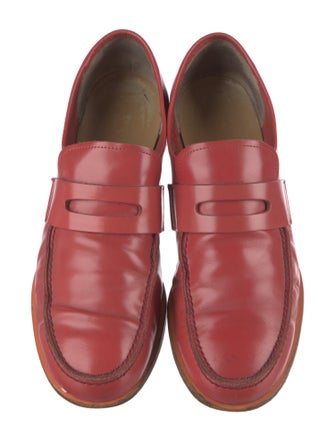 Comme des Garçons Leather Loafers