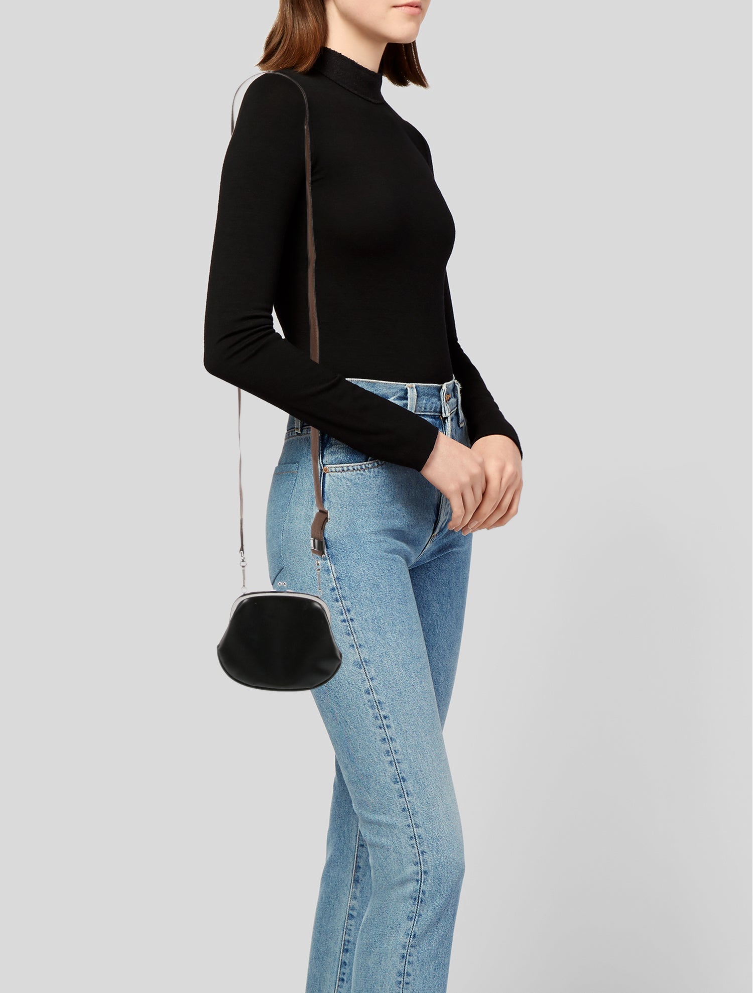 Comme des Garçons Leather Crossbody Bag