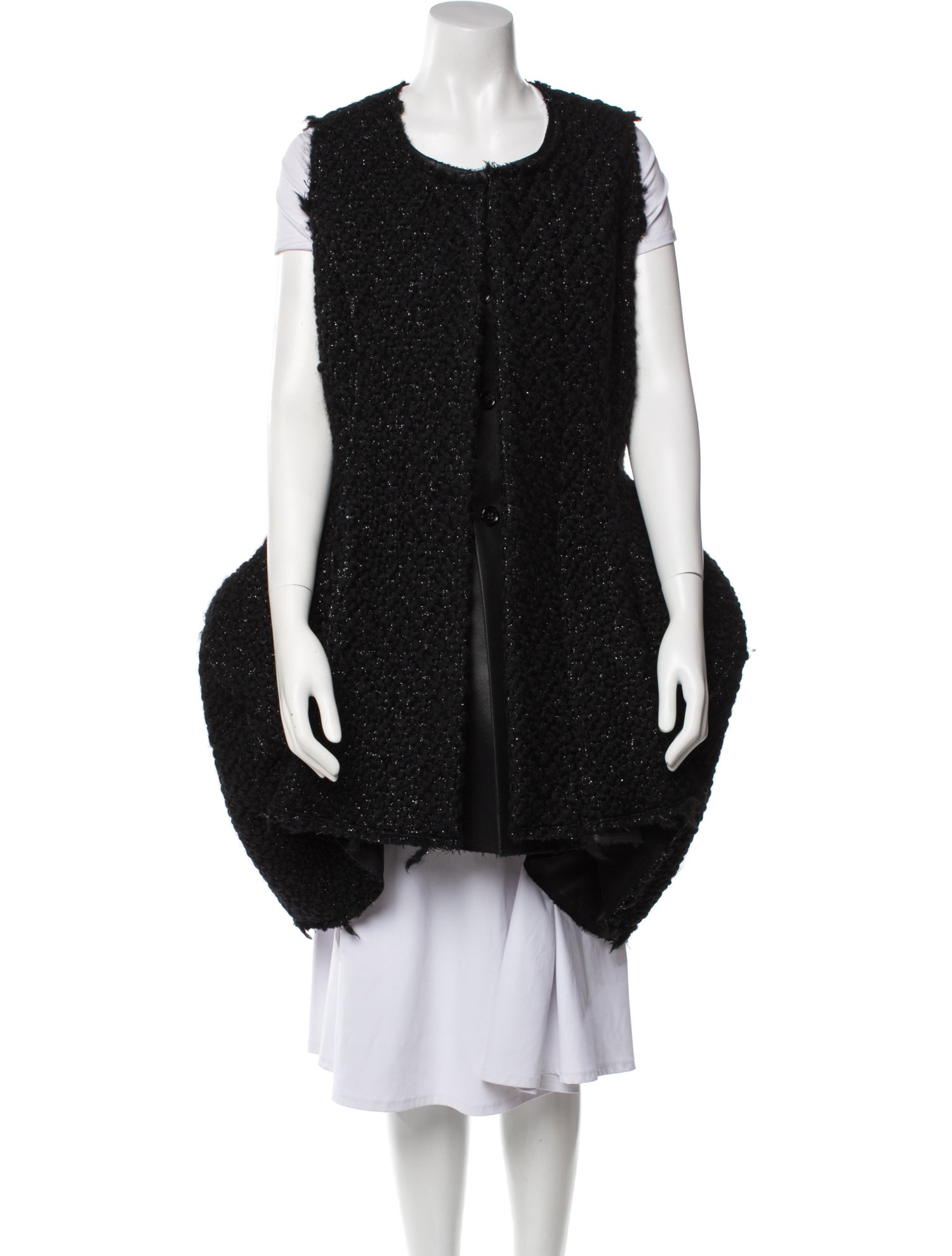 Comme des Garçons 2022 'Black Rose' Coat