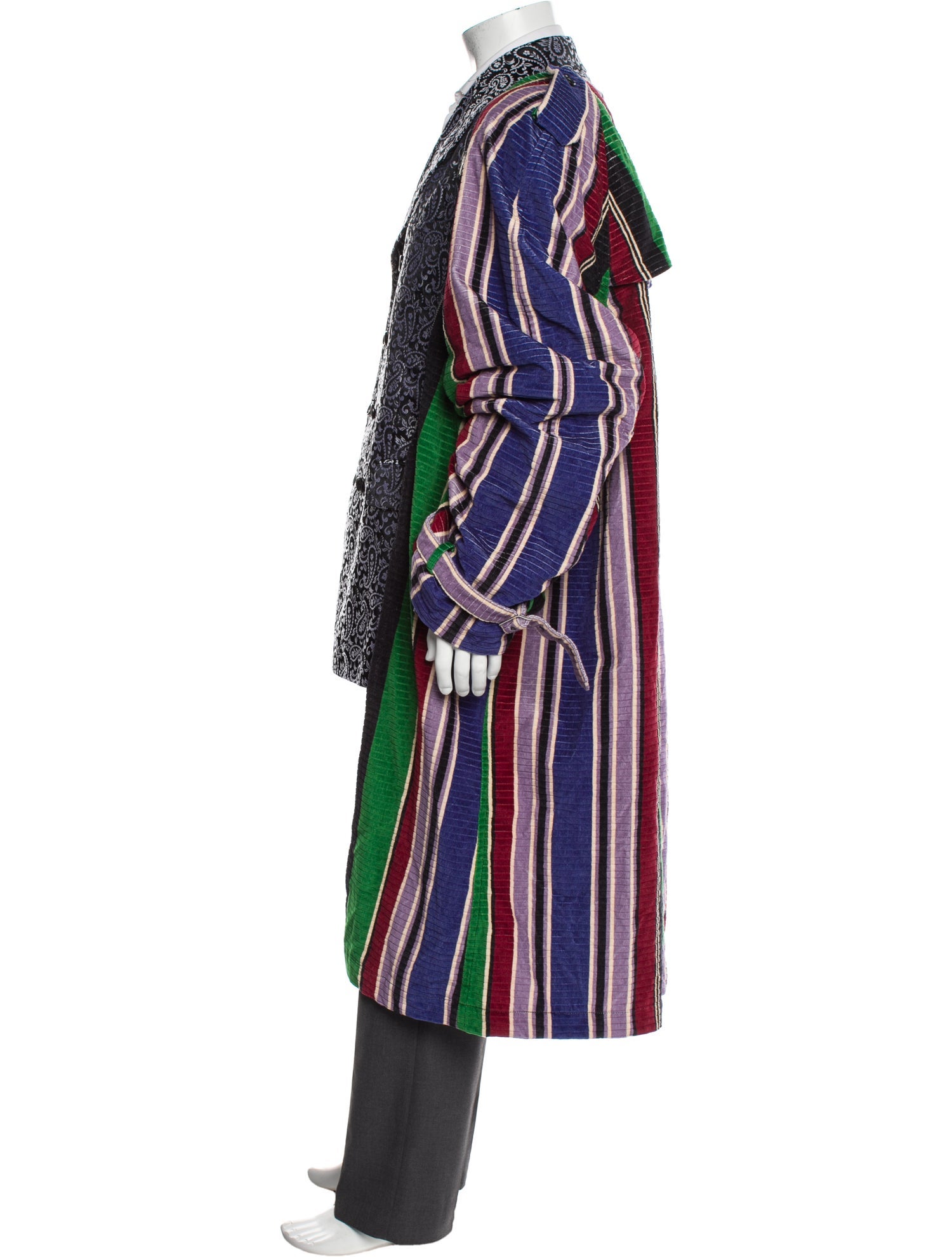 Comme des Garçons Homme Plus Paisley Print Parka