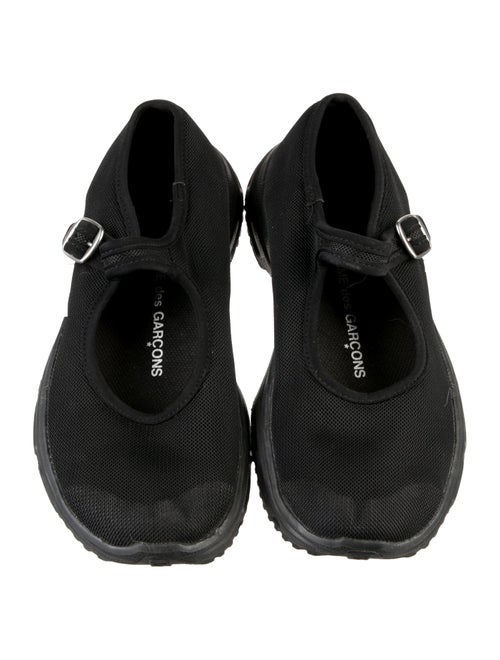 Comme des Garçons Mesh Mary Jane Flats