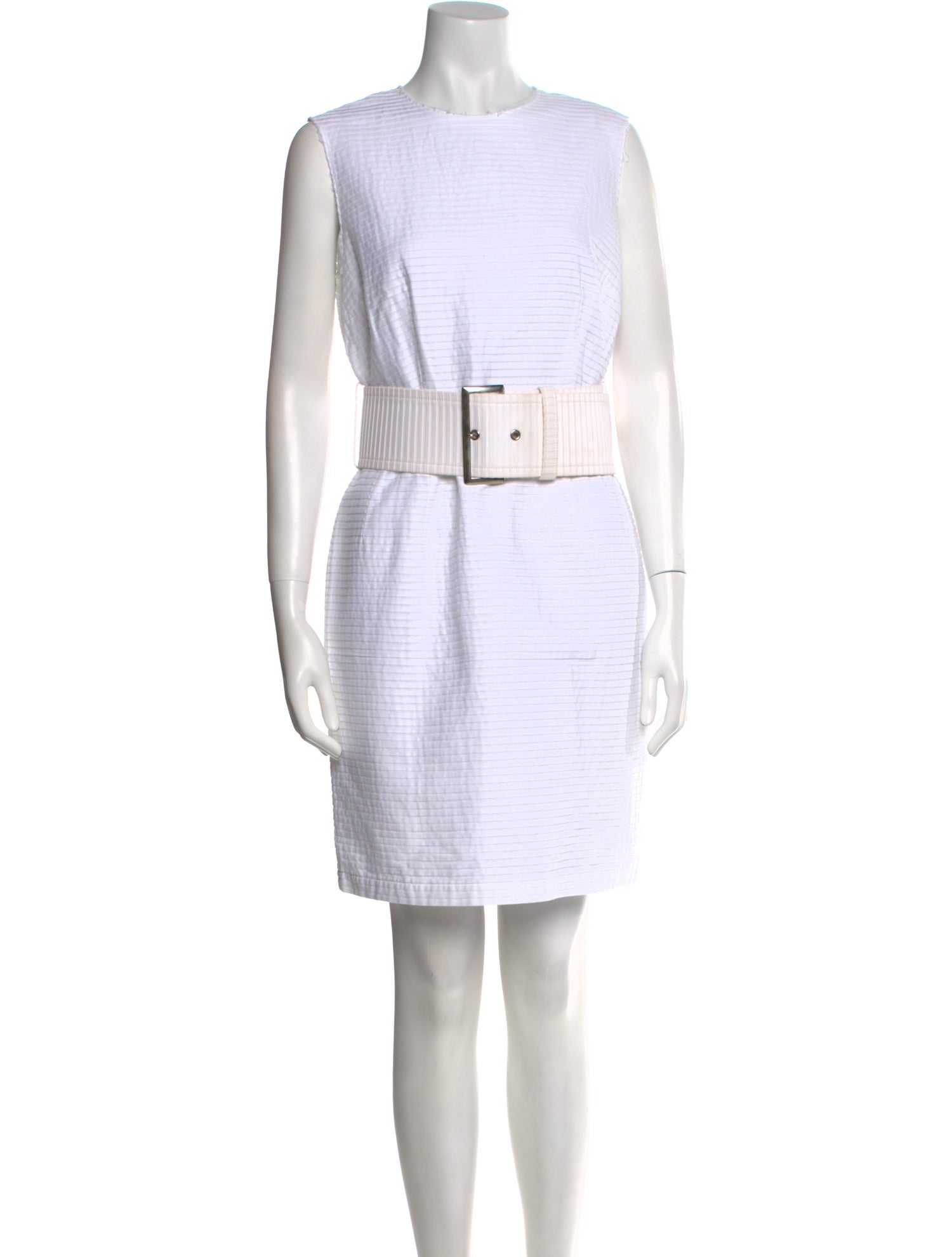 Comme des Garçons Crew Neck Mini Dress