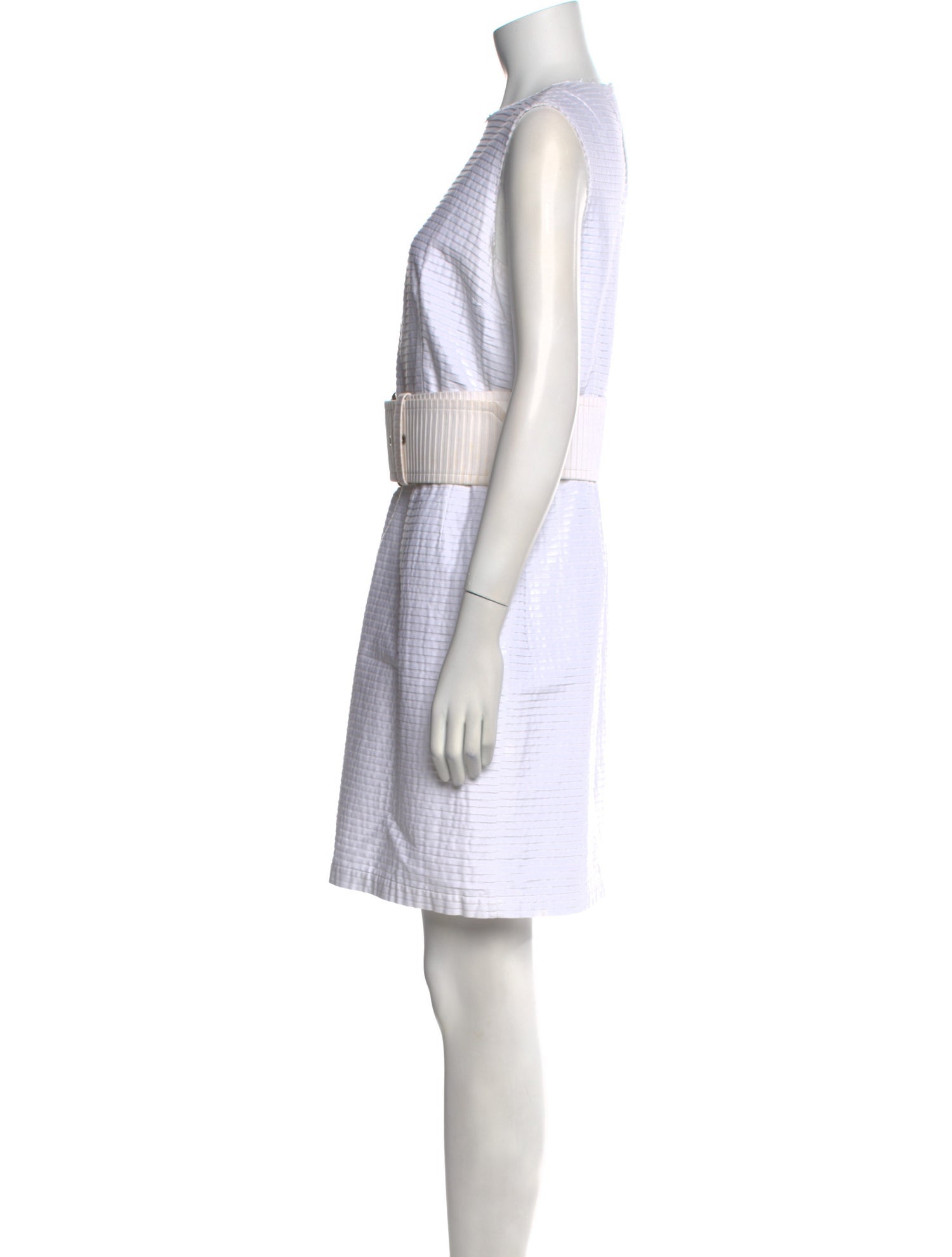 Comme des Garçons Crew Neck Mini Dress