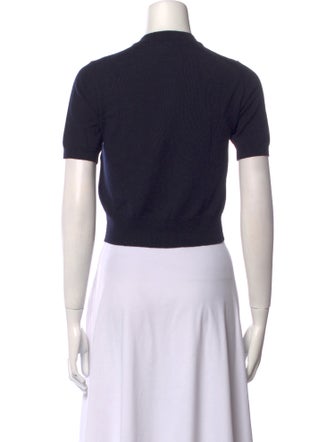 Comme des Garçons Wool Polka Dot Print Sweater